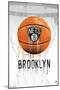 NBA Brooklyn Nets - Drip Basketball 21-Trends International-Mounted Poster