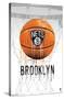 NBA Brooklyn Nets - Drip Basketball 21-Trends International-Stretched Canvas