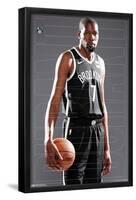 NBA Brooklyn Nets - Kevin Durant 19 Premium Poster-null-Framed Poster