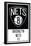 NBA Brooklyn Nets - Logo 21-Trends International-Framed Poster