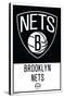 NBA Brooklyn Nets - Logo 21-Trends International-Stretched Canvas