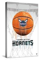 NBA Charlotte Hornets - Drip Basketball 21-Trends International-Stretched Canvas