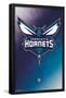 NBA Charlotte Hornets - Logo 14-Trends International-Framed Poster