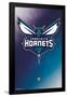NBA Charlotte Hornets - Logo 14-Trends International-Framed Poster