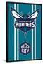 NBA Charlotte Hornets - Logo 20-Trends International-Framed Poster