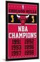 NBA Chicago Bulls - Champions 13-Trends International-Mounted Poster
