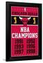 NBA Chicago Bulls - Champions 13-Trends International-Framed Poster