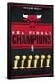 NBA Chicago Bulls - Champions 23-Trends International-Framed Poster