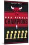 NBA Chicago Bulls - Champions 23-Trends International-Mounted Poster