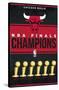 NBA Chicago Bulls - Champions 23-Trends International-Stretched Canvas