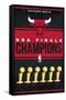 NBA Chicago Bulls - Champions 23-Trends International-Framed Stretched Canvas