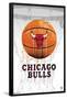 NBA Chicago Bulls - Drip Basketball 21-Trends International-Framed Poster