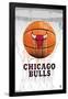 NBA Chicago Bulls - Drip Basketball 21-Trends International-Framed Poster