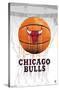 NBA Chicago Bulls - Drip Basketball 21-Trends International-Stretched Canvas