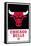 NBA Chicago Bulls - Logo 21-Trends International-Framed Stretched Canvas