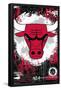 NBA Chicago Bulls - Maximalist Logo 23-Trends International-Framed Poster