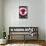 NBA Chicago Bulls - Maximalist Logo 23-Trends International-Framed Stretched Canvas displayed on a wall