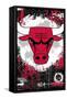 NBA Chicago Bulls - Maximalist Logo 23-Trends International-Framed Stretched Canvas