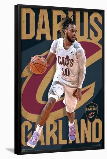 NBA Cleveland Cavaliers - Darius Garland 23-Trends International-Framed Poster