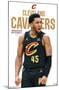 NBA Cleveland Cavaliers - Donovan Mitchell Feature Series 23-Trends International-Mounted Poster