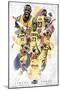 NBA Cleveland Cavaliers - Lebron James 15-Trends International-Mounted Poster