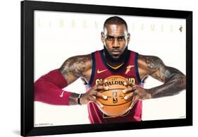 NBA Cleveland Cavaliers - Lebron James 17-Trends International-Framed Poster