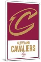 NBA Cleveland Cavaliers - Logo 21-Trends International-Mounted Poster