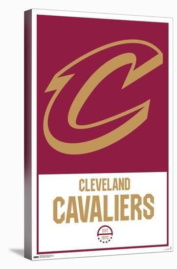 NBA Cleveland Cavaliers - Logo 21-Trends International-Stretched Canvas