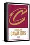 NBA Cleveland Cavaliers - Logo 21-Trends International-Framed Stretched Canvas