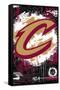 NBA Cleveland Cavaliers - Maximalist Logo 23-Trends International-Framed Stretched Canvas