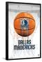 NBA Dallas Mavericks - Drip Basketball 21-Trends International-Framed Poster