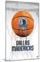 NBA Dallas Mavericks - Drip Basketball 21-Trends International-Mounted Poster