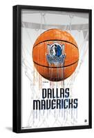 NBA Dallas Mavericks - Drip Basketball 21-Trends International-Framed Poster