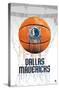 NBA Dallas Mavericks - Drip Basketball 21-Trends International-Stretched Canvas