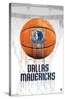 NBA Dallas Mavericks - Drip Basketball 21-Trends International-Stretched Canvas