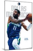 NBA Dallas Mavericks - Kyrie Irving Feature Series 23-Trends International-Mounted Poster