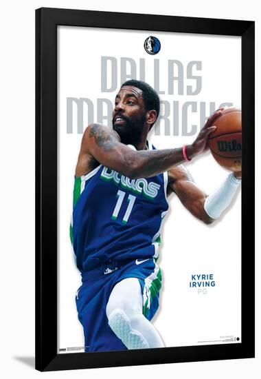 NBA Dallas Mavericks - Kyrie Irving Feature Series 23-Trends International-Framed Poster