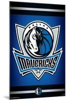 NBA Dallas Mavericks - Logo 14-Trends International-Mounted Poster