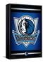 NBA Dallas Mavericks - Logo 14-Trends International-Framed Stretched Canvas