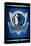 NBA Dallas Mavericks - Logo 14-Trends International-Framed Stretched Canvas