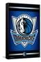 NBA Dallas Mavericks - Logo 14-Trends International-Framed Stretched Canvas