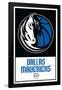 NBA Dallas Mavericks - Logo 21-Trends International-Framed Poster