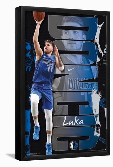 NBA Dallas Mavericks - Luka Doncic 19-Trends International-Framed Poster