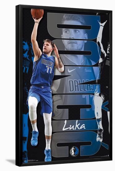 NBA Dallas Mavericks - Luka Doncic 19-Trends International-Framed Poster