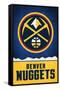 NBA Denver Nuggets - Logo 18-Trends International-Framed Stretched Canvas