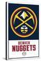 NBA Denver Nuggets - Logo 21-Trends International-Stretched Canvas