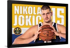 NBA Denver Nuggets - Nikola Jokic 19-Trends International-Framed Poster