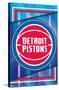 NBA Detroit Pistons - Logo 17-Trends International-Stretched Canvas