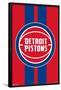 NBA Detroit Pistons - Logo 20-Trends International-Framed Poster