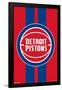 NBA Detroit Pistons - Logo 20-Trends International-Framed Poster